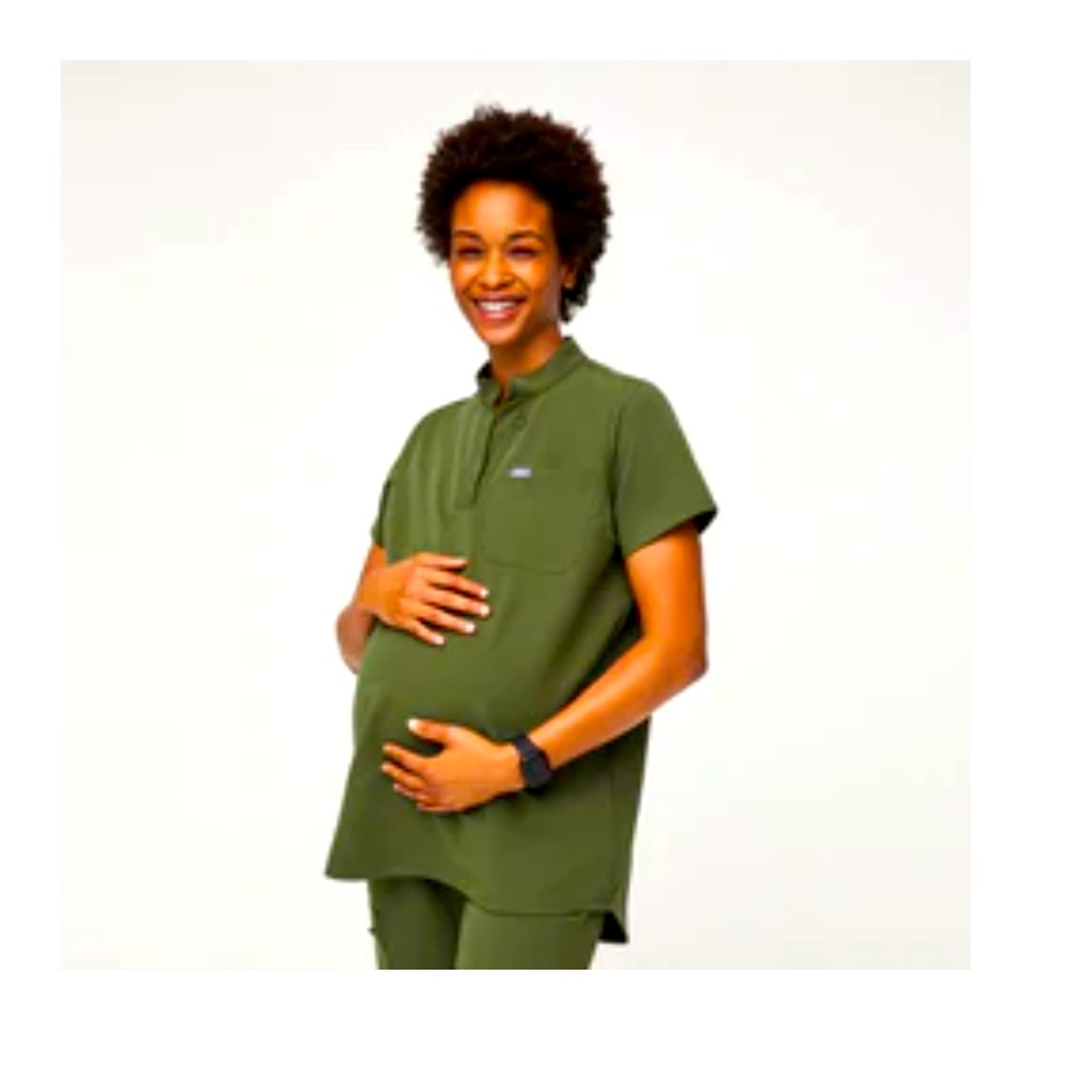 COPY - Figs Dark Olive Kitale Maternity set